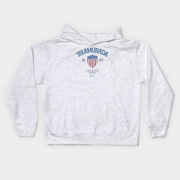 Islamorada, Florida Keys, American Fishing Kids Hoodie by jcombs